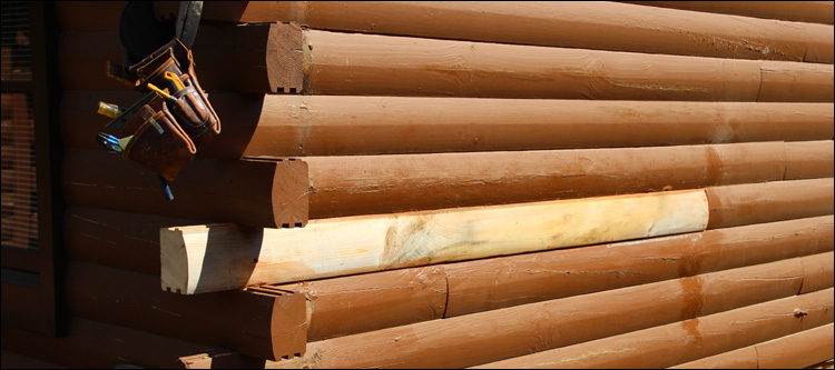 Log Home Damage Repair  Wingate,  North Carolina