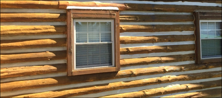 Log Home Whole Log Replacement  Union County,  North Carolina